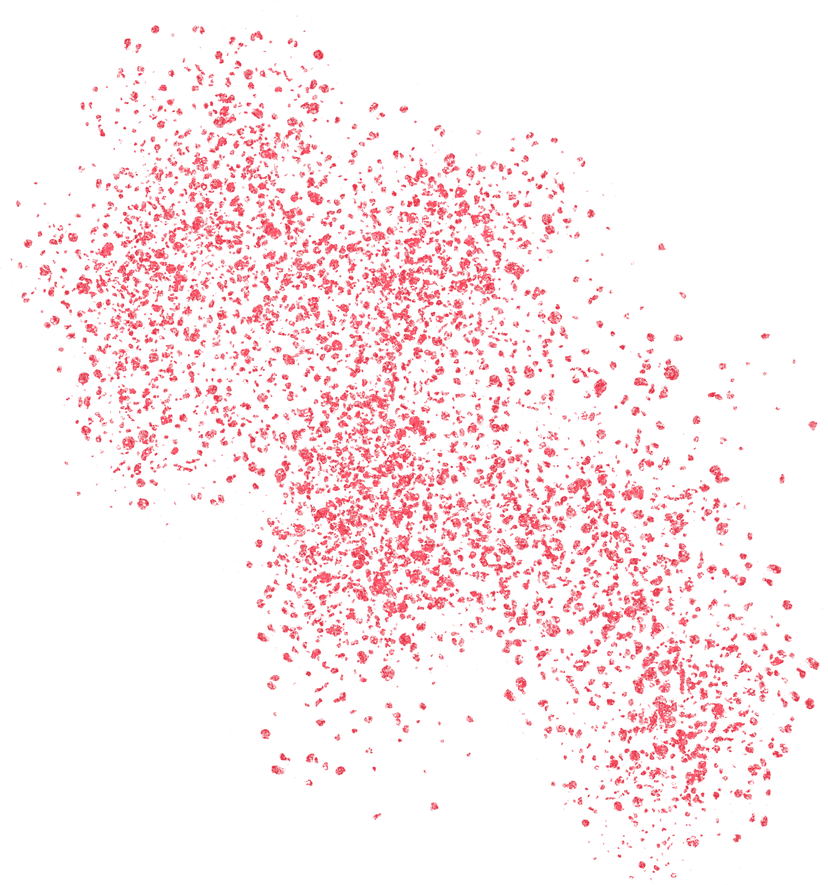 Red Glitter Confetti